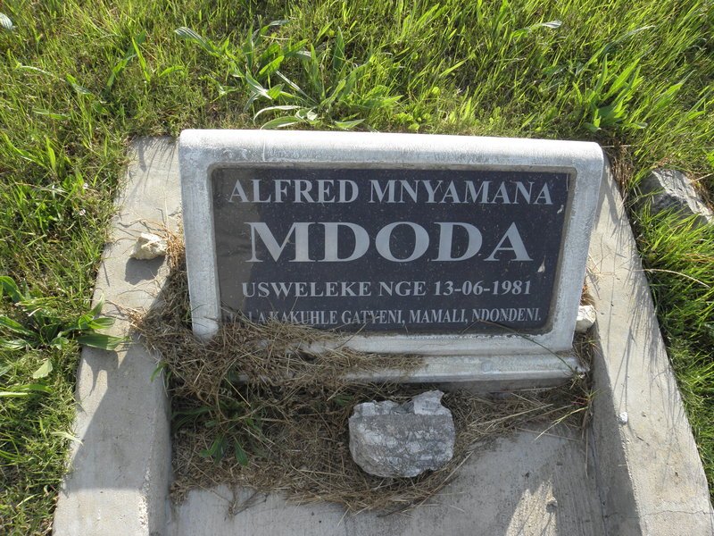 MDODA Alfred Mnyamana -1981