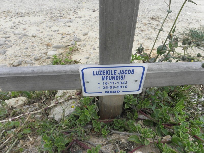 MFUNDISI Luzekile Jacob 1943-2010