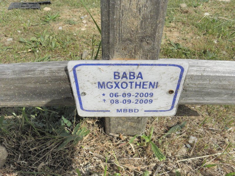 MGXOTHENI Baba 2009-2009