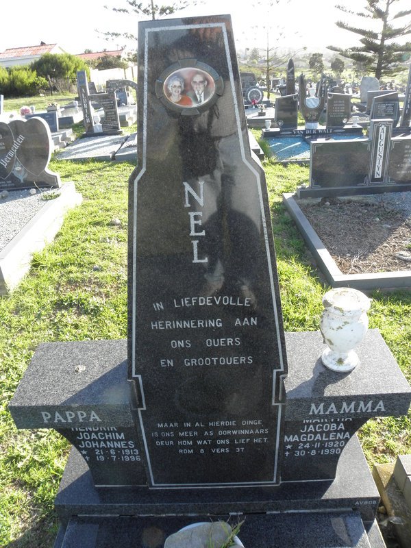 NEL Hendrik Joachim Johannes 1913-1996 &amp; Martha Jacoba Magdalena 1920-1990