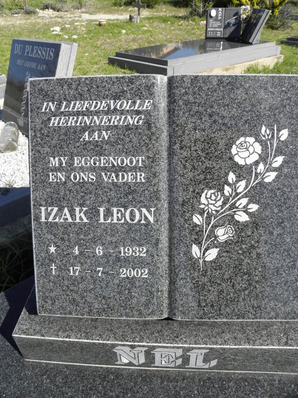 NEL Izak Leon 1932-2002
