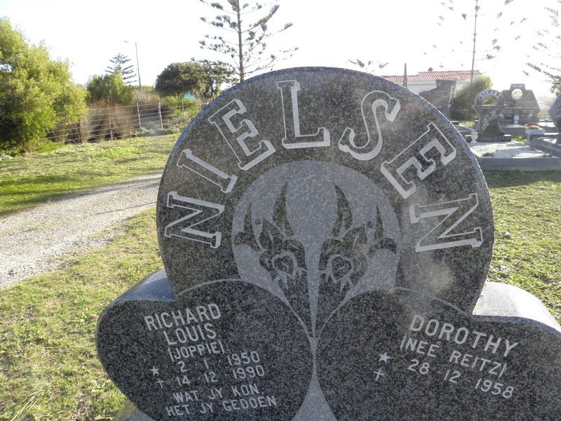 NIELSEN Richard Louis 1950-1990 &amp; Dorothy REITZ 1958-