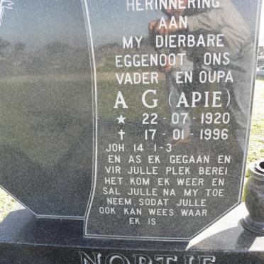 NORTJE A.P. 1920-1996