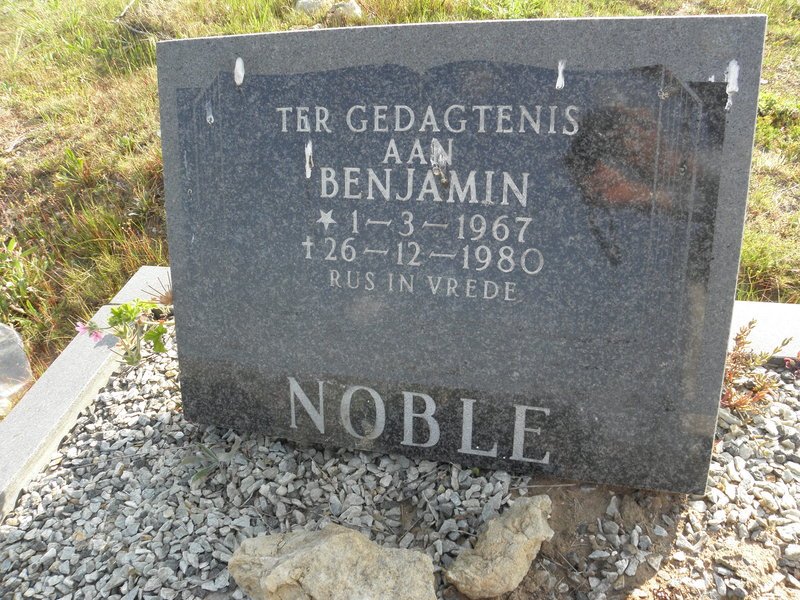 NOBLE Benjamin 1967-1980