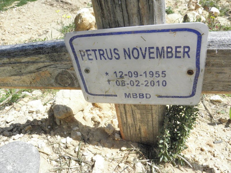 NOVEMBER Petrus 1955-2010