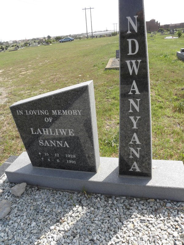 NDWANYANA Lahluwe Sanna 1928-1991
