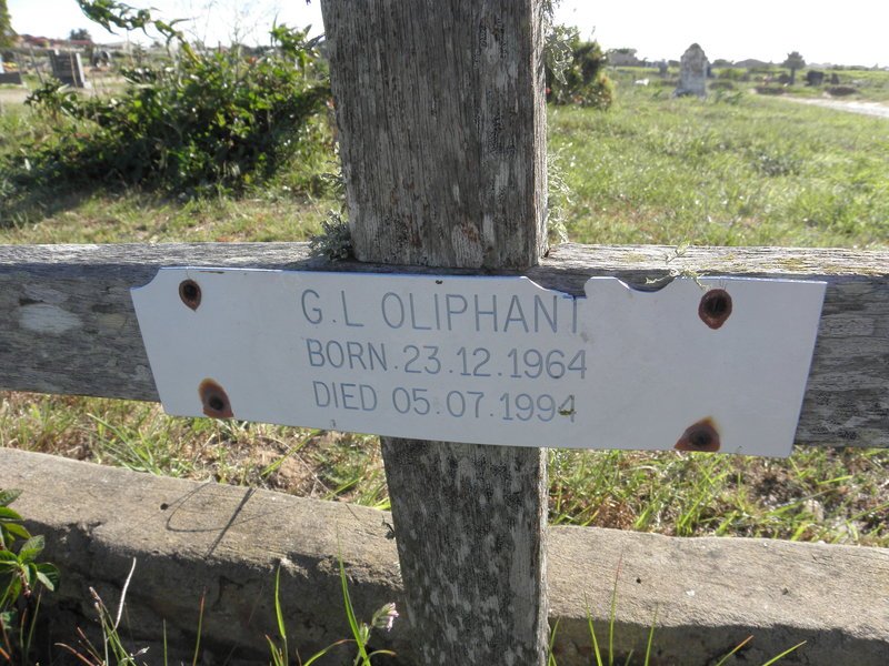 OLIPHANT G.L. 1964-1994