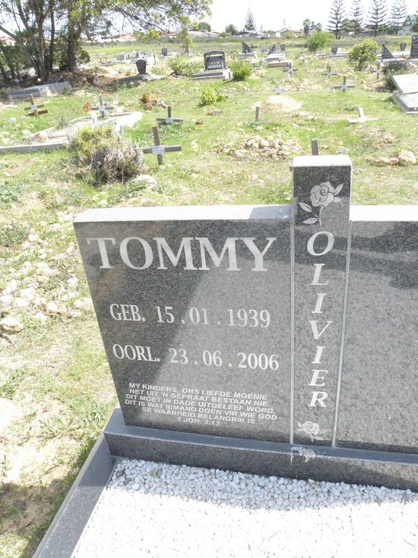 OLIVIER Tommy 1939-2006