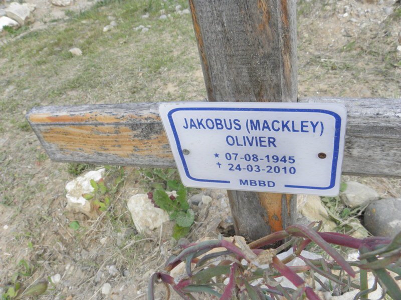 OLIVIER Jakobus 1945-2010