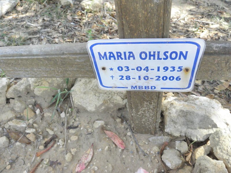 OHLSON Maria 1935-2006