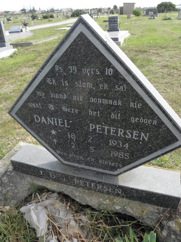 PETERSEN Daniel 1934-1985