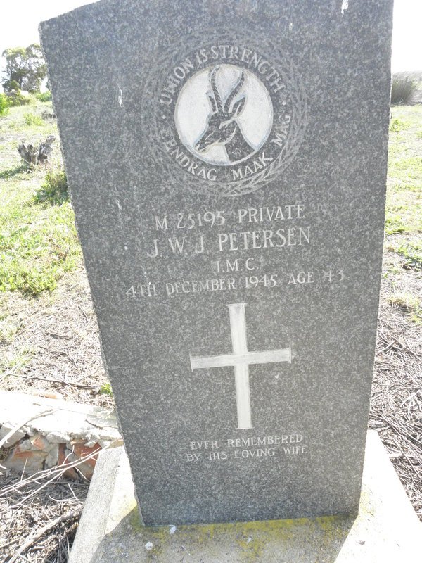 PETERSEN J.W.J. -1945