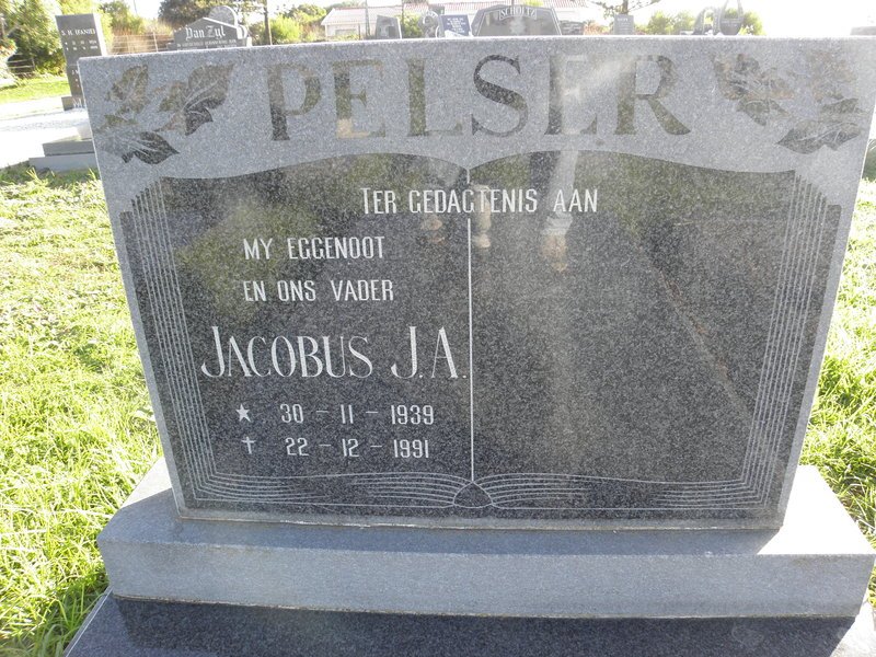 PELSER Jacobus J.A. 1939-1991