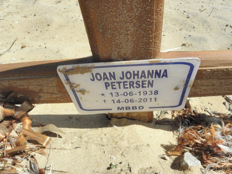 PETERSEN Joan Johanna 1938-2011