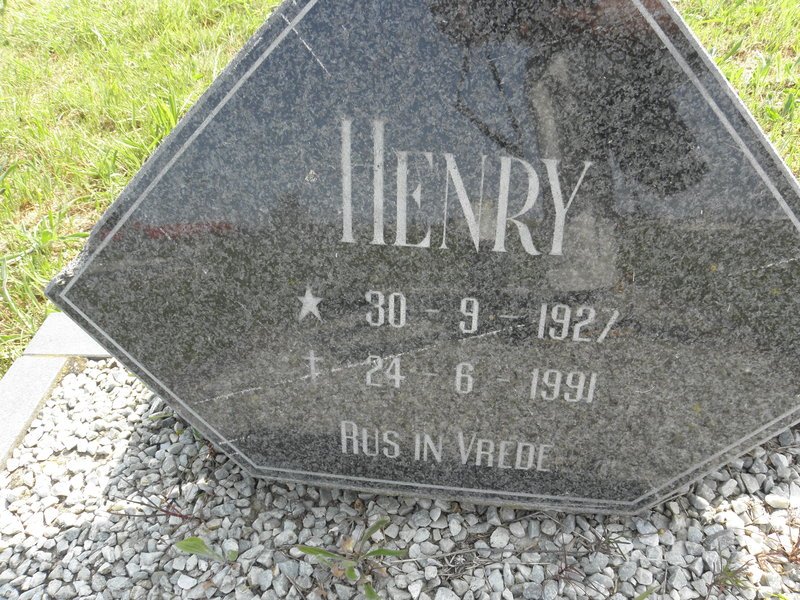 PETERSEN Henry 1927-1991