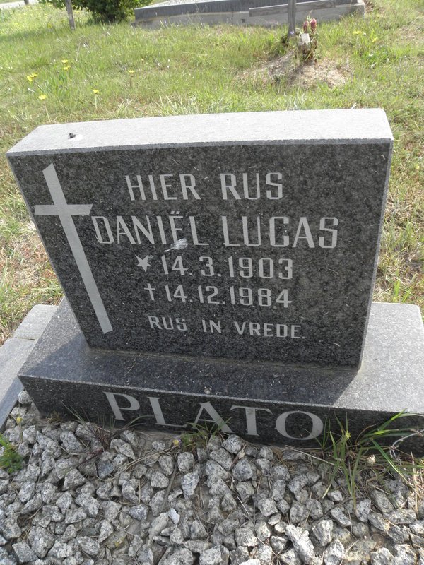 PLATO Daniël Lucas 1903-1984