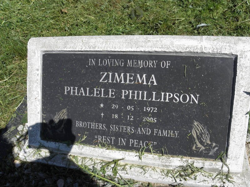PHILLIPSON Zimema Phalele 1972-2005