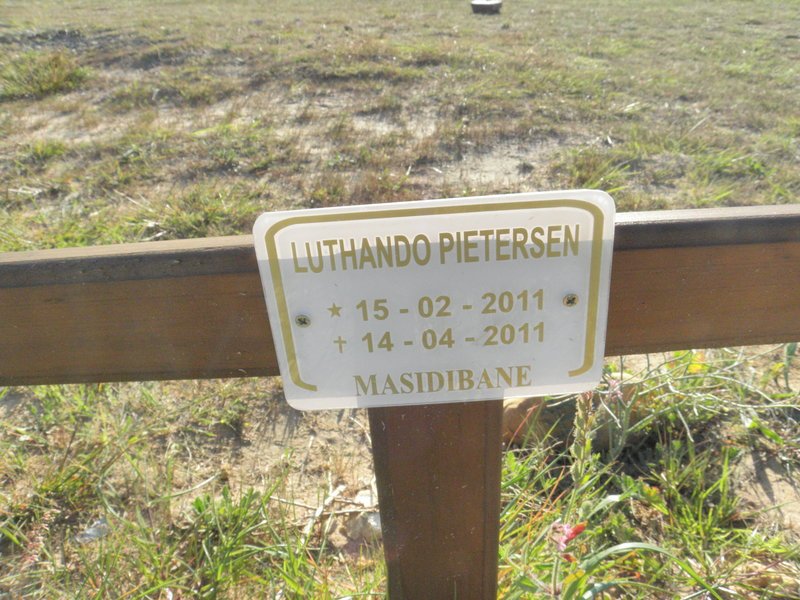 PIETERSEN Luthando 2011-2011
