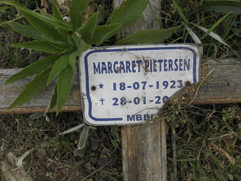 PIETERSEN Margaret 1923-200?
