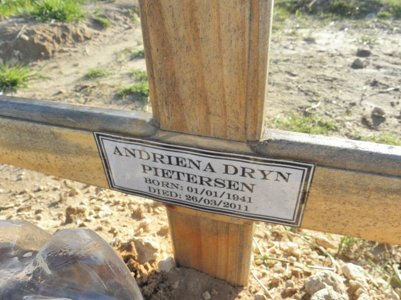PIETERSEN Andriena Dryn 1941-2011
