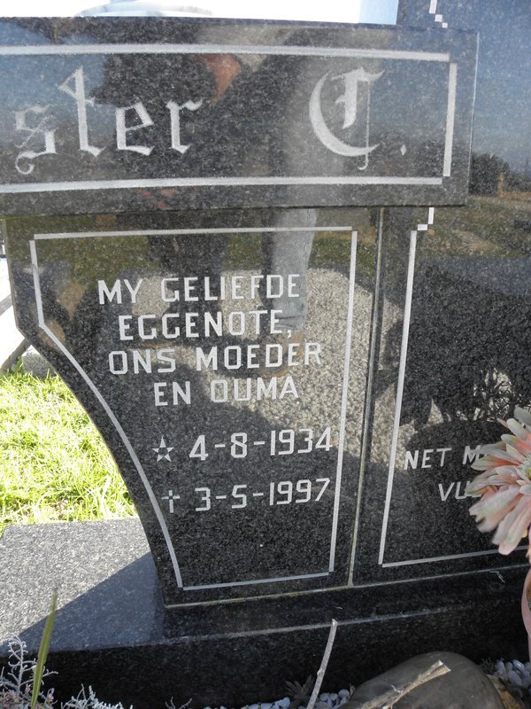 PIO Hester C. 1934-1997