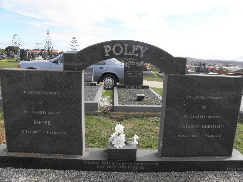 POLEY Pieter 1918-1973 &amp; Augusta Dorothy 1918-1973
