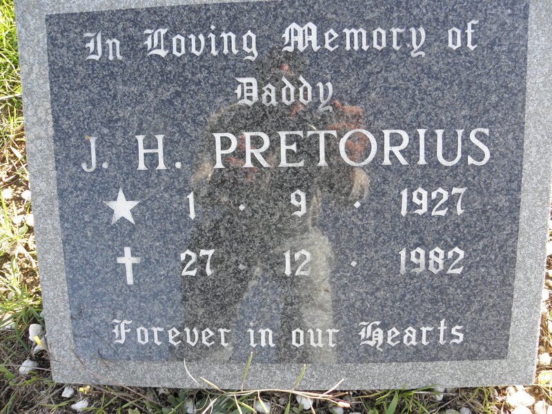 PRETORIUS J.H. 1927-1982