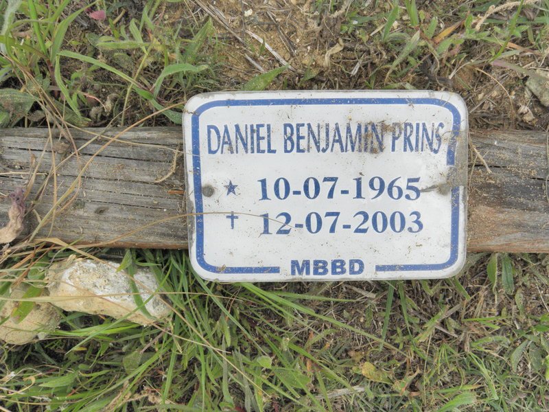 PRINS Daniel Benjamin 1965-2003