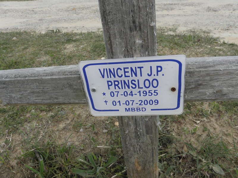 PRINSLOO Vincent J.P. 1955-2009