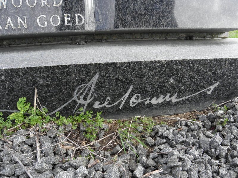 PRETORIUS Corneles 1919-1982