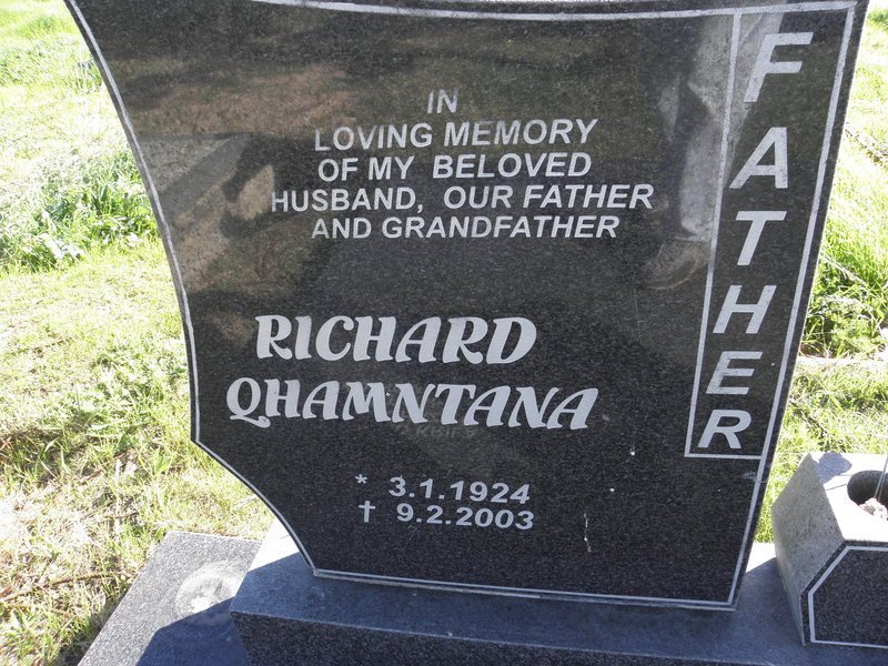 QHAMNTANA Richard 1924-2003