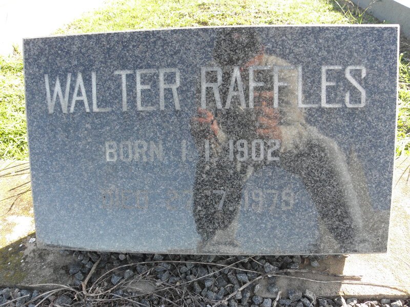 RAFFLES Walter 1902-1979