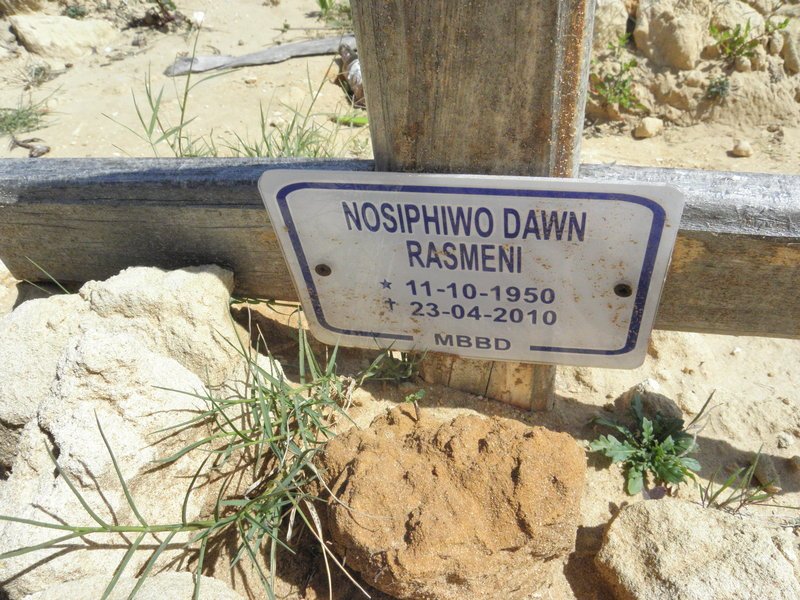 RASMENI Nosiphiwo Dawn 1950-2010