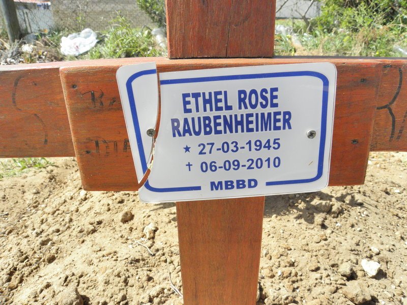 RAUBENHEIMER Ethel Rose 1945-2010