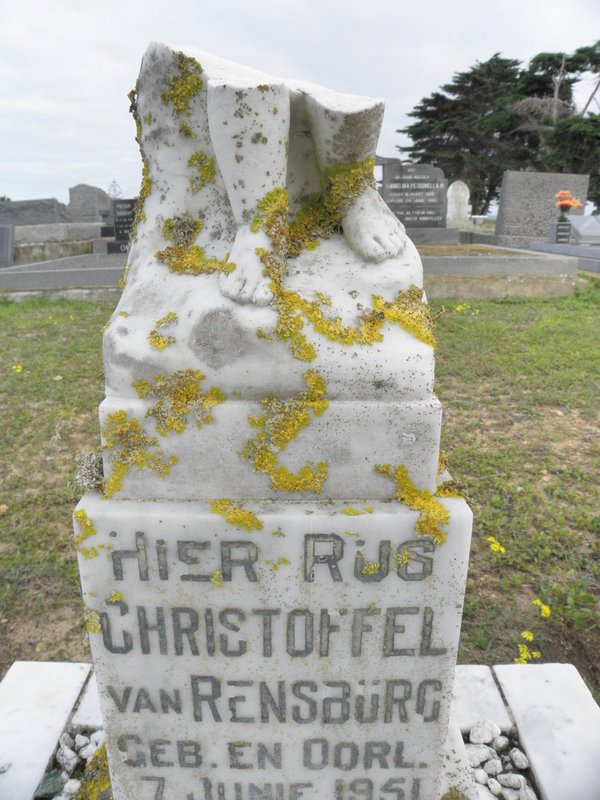RENSBURG Christoffel, van 1951-1951