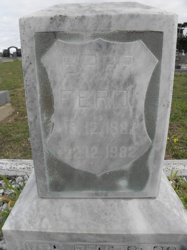 RENSBURG Ferdi, van 1982-1982