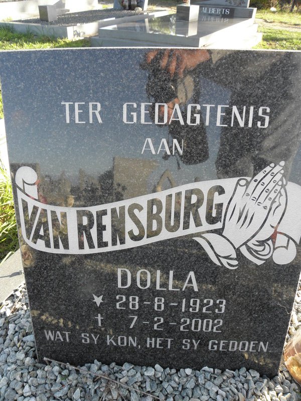 RENSBURG Dolla, van 1923-2002