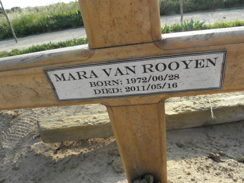 ROOYEN Mara, van 1972-2011