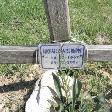 RHODE Michael Daniel 1962-2007