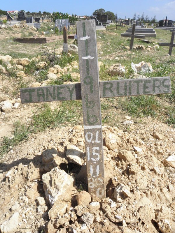 RUITERS Janey 1966-2010