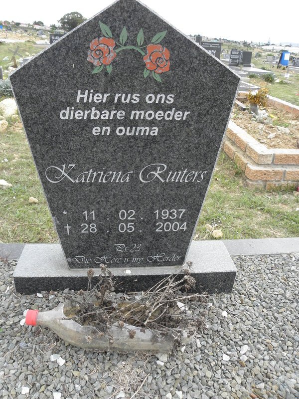 RUITERS Katriena 1937-2004