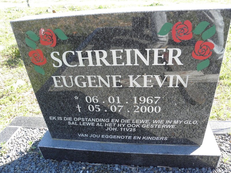 SCHREINER Eugene Kevin 1967-2000