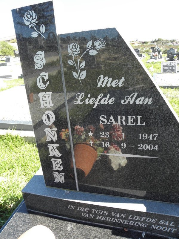 SCHONKEN Sarel 1947-2004