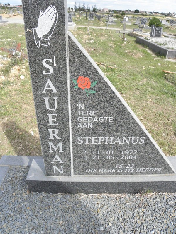SAUERMAN Stephanus 1973-2004