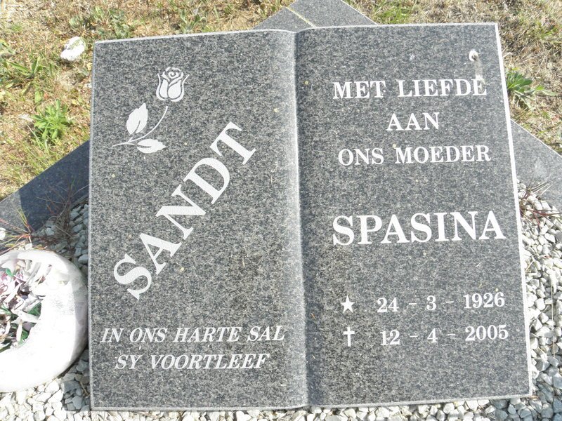 SANDT Spasina 1926-2005