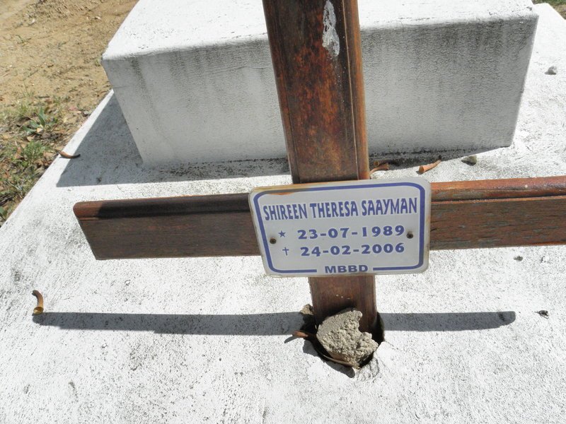 SAAYMAN Shireen Therasa 1989-2006