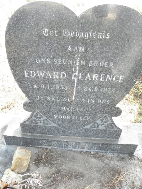 SANDT Edward Clarence 1953-1974