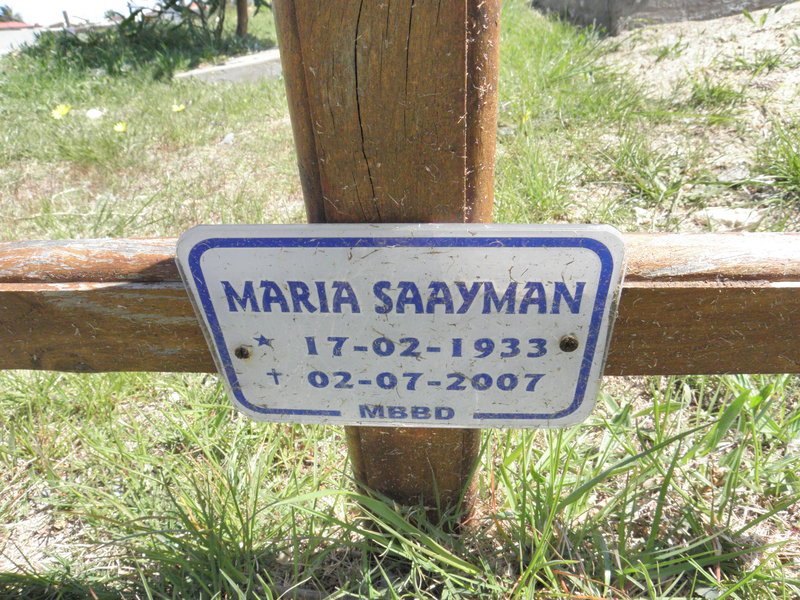 SAAYMAN Maria 1933-2007