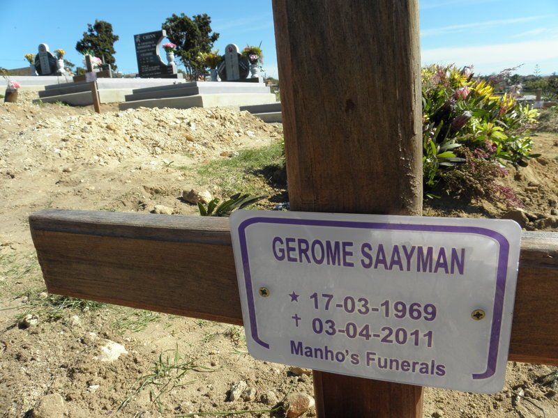 SAAYMAN Gerome 1969-2011
