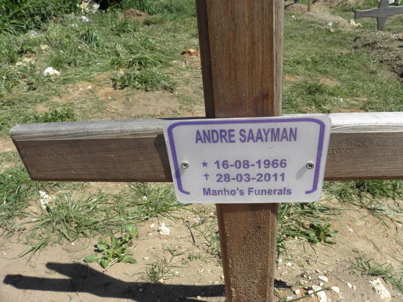 SAAYMAN Andre 1966-2011